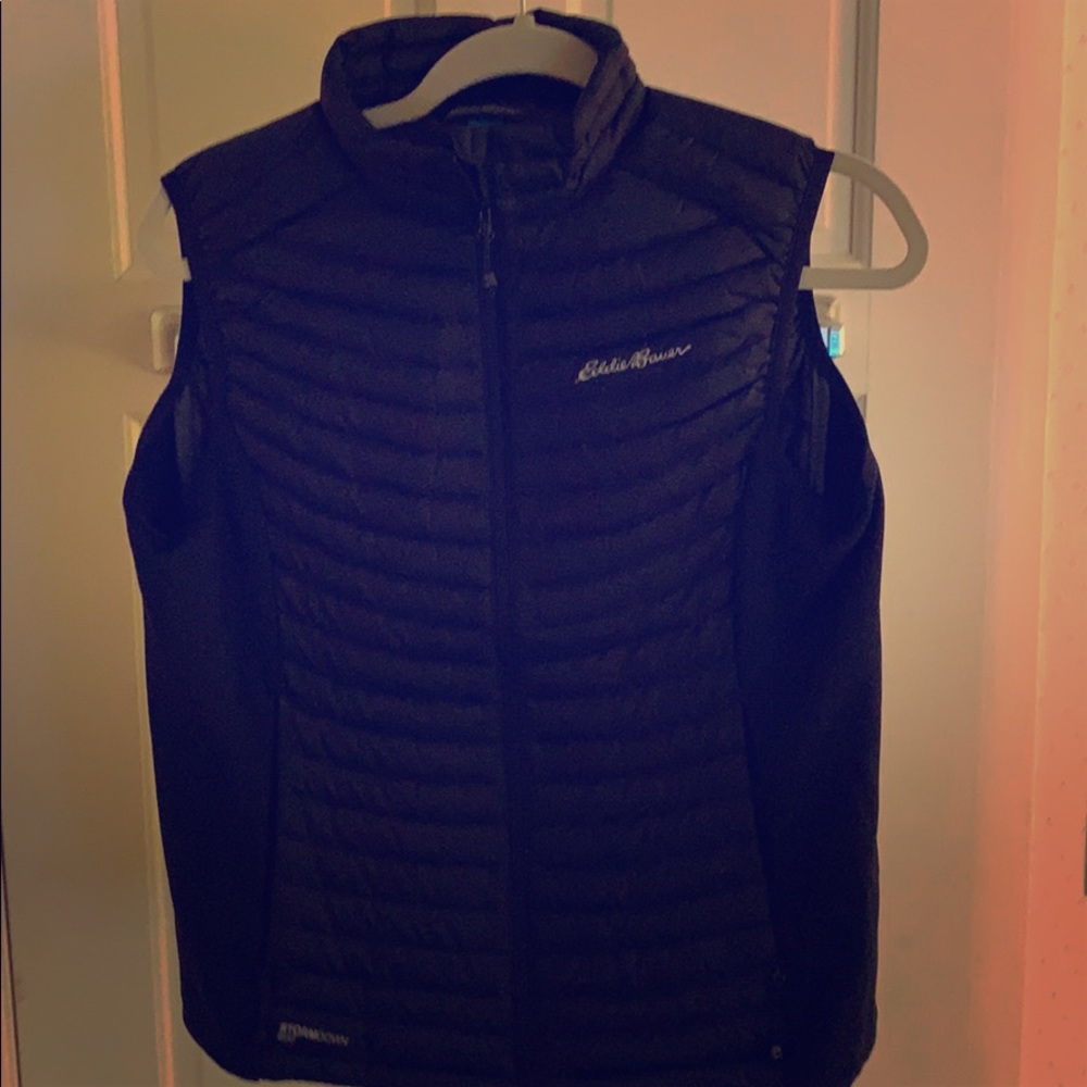Eddie Bauer Black Vest, Ladies Medium